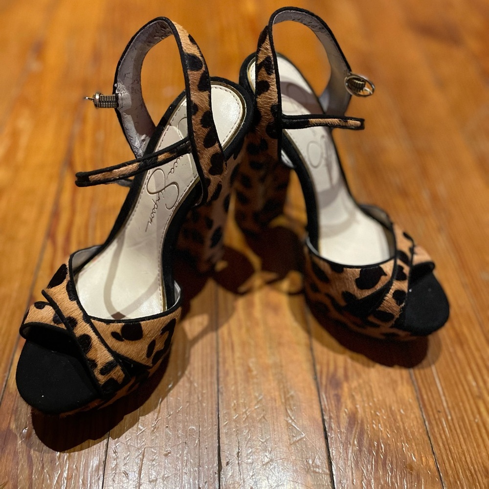 Jessica Simpson Brown Dress Shoes Classic Elegance